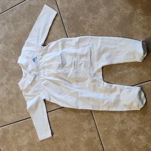 B.S. boys footsie with collar dolphin